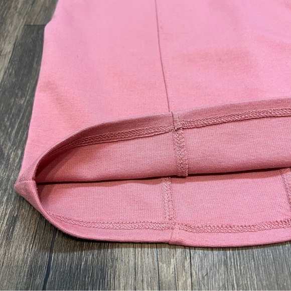 Forever21 Off Shoulders Bodycon Short Dash Of Pink Dress Back Zip Size S - Picture 4 of 10